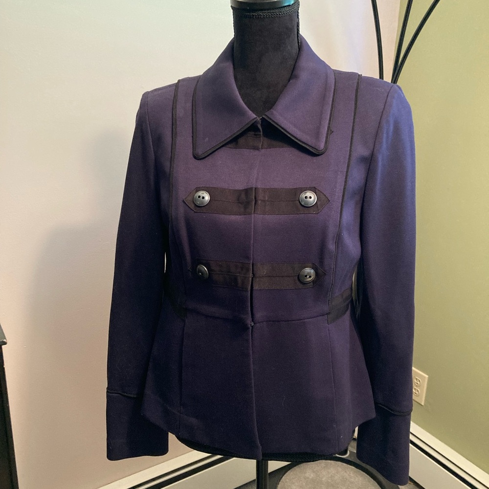 CAbi Navy Blue Pea Coat